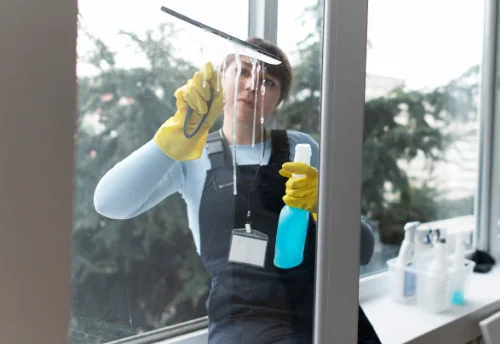 Nettoyage de vitres intérieures et extérieures à Montval-sur-Loir